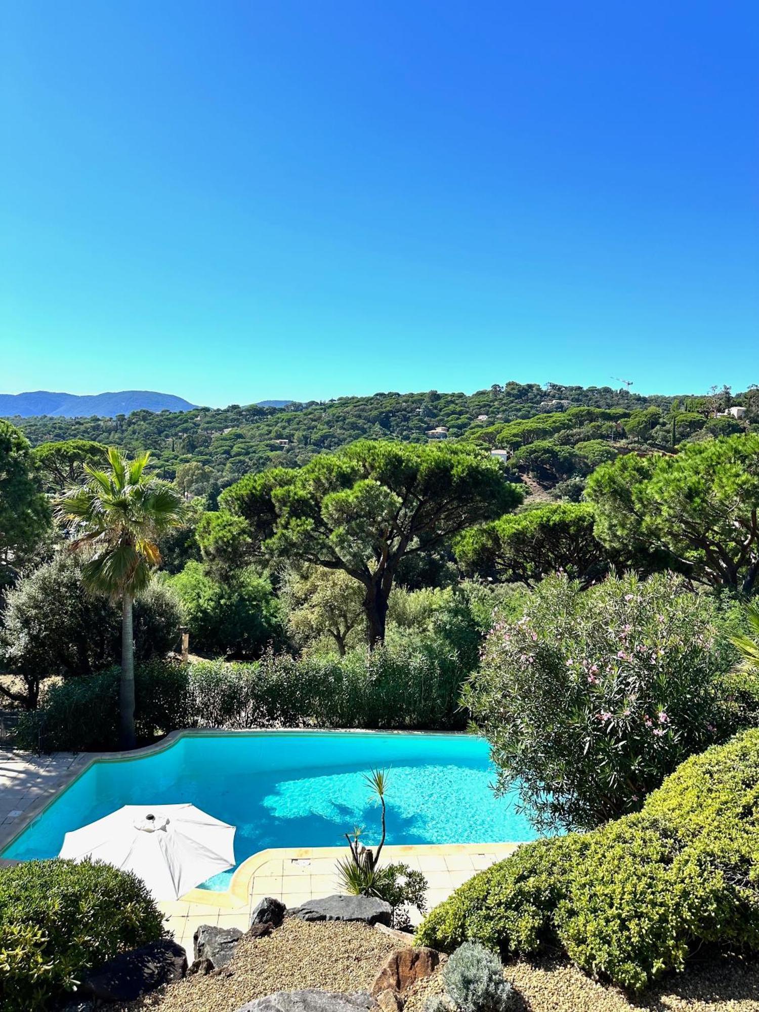 Villa Boca A Gigaro - Avec Vue Et Piscine Chauffee La Croix-Valmer Exterior foto
