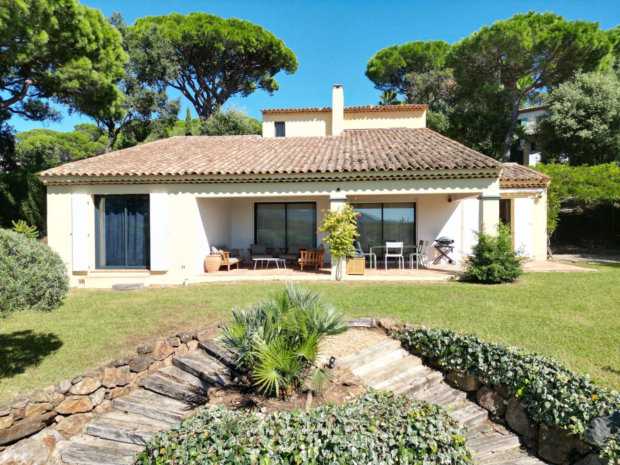 Villa Boca A Gigaro - Avec Vue Et Piscine Chauffee La Croix-Valmer Exterior foto