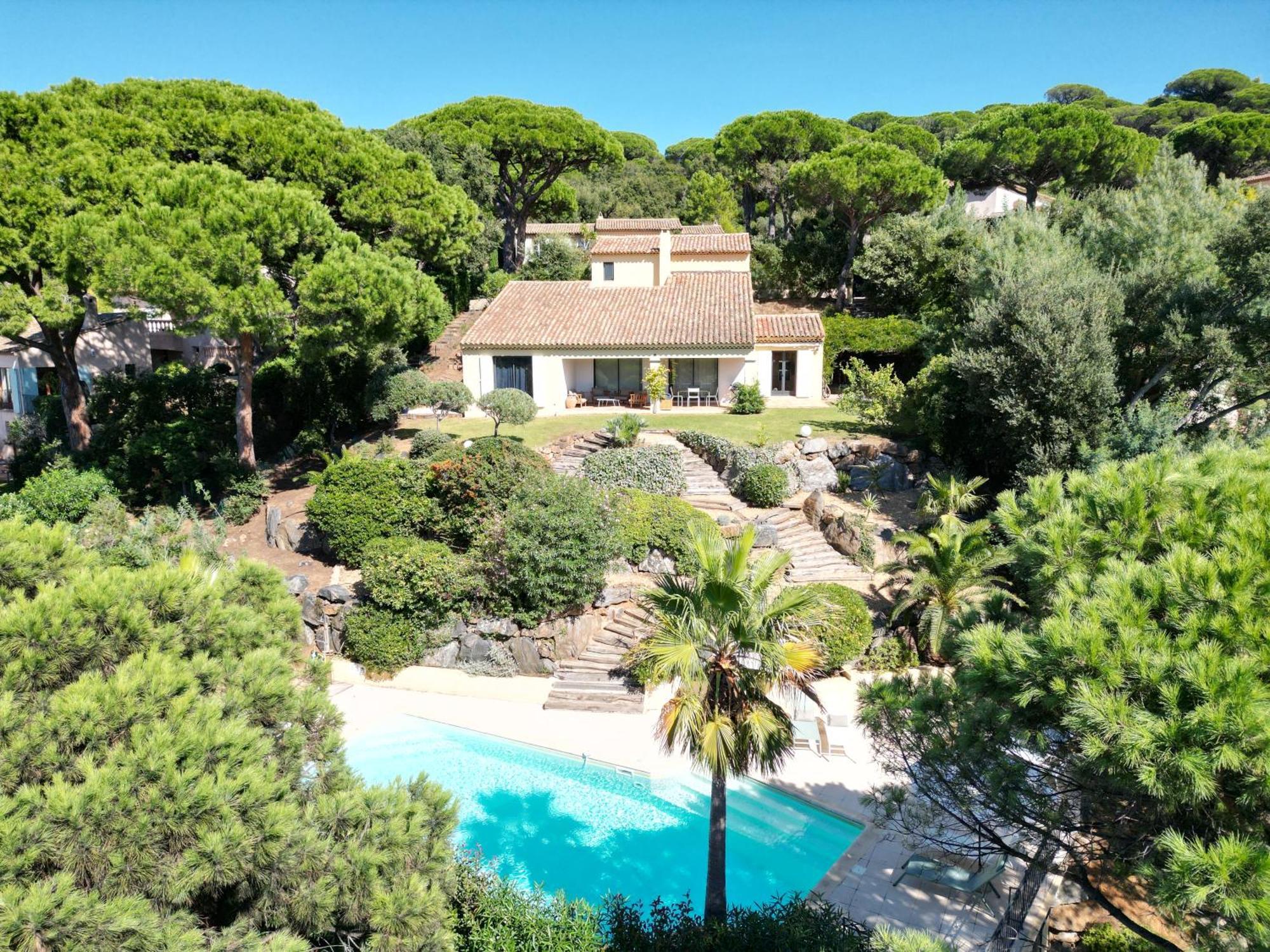 Villa Boca A Gigaro - Avec Vue Et Piscine Chauffee La Croix-Valmer Exterior foto