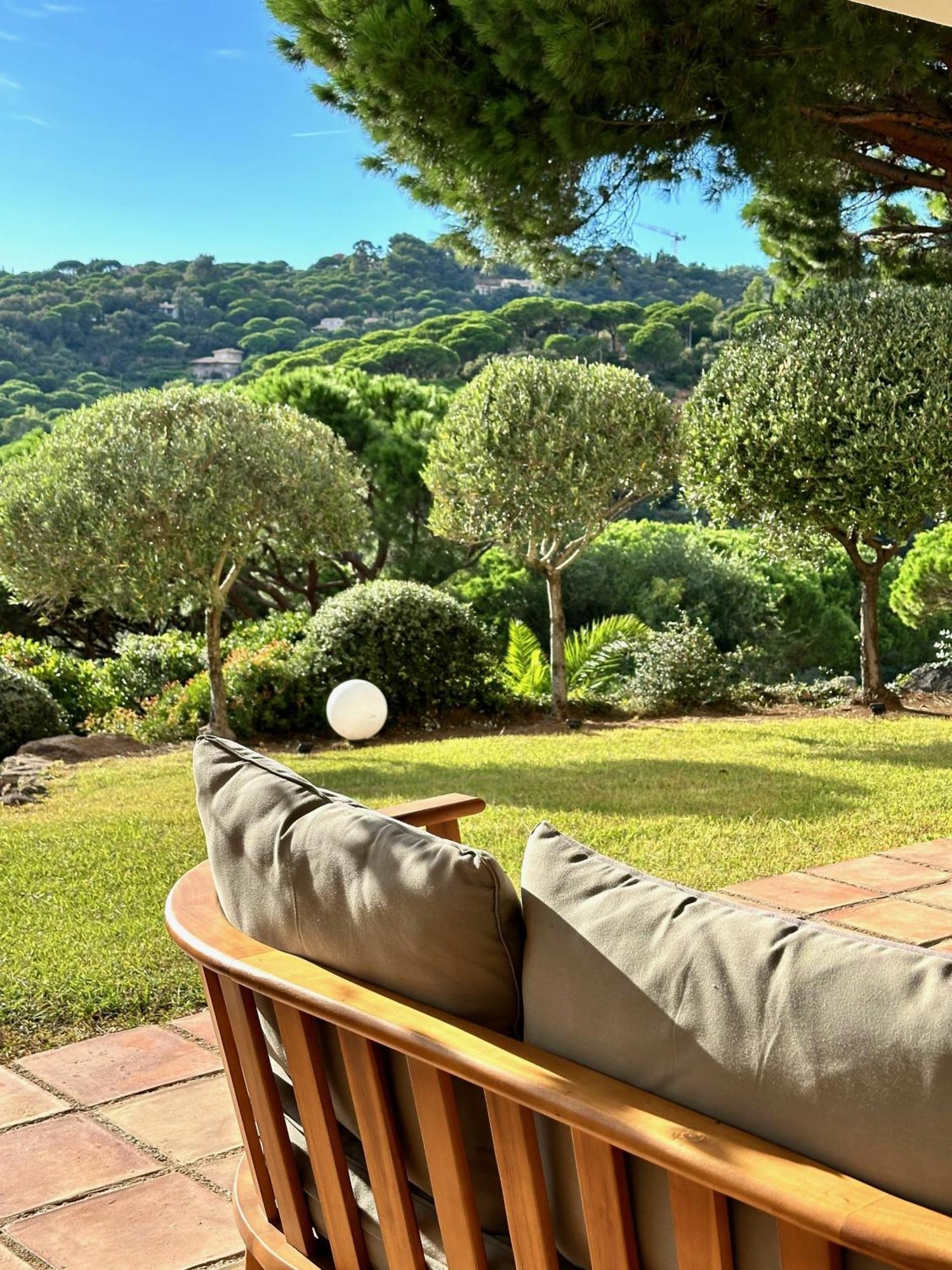 Villa Boca A Gigaro - Avec Vue Et Piscine Chauffee La Croix-Valmer Exterior foto