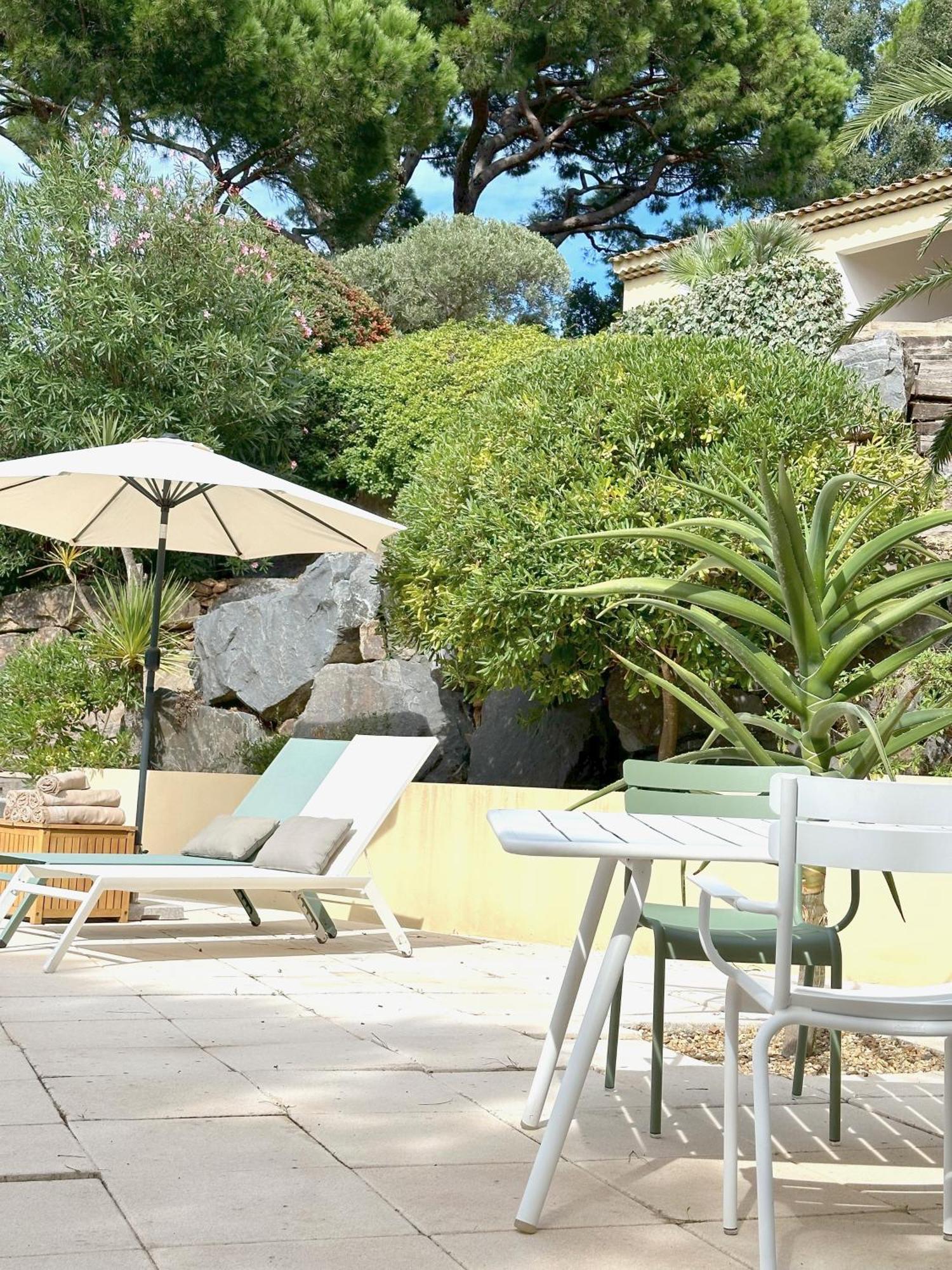 Villa Boca A Gigaro - Avec Vue Et Piscine Chauffee La Croix-Valmer Exterior foto